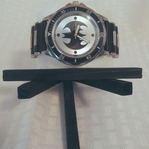 🌺Men Batman black/silver watch